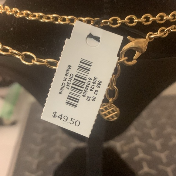 Talbots long chain necklace with blue bird golden - Picture 5 of 5